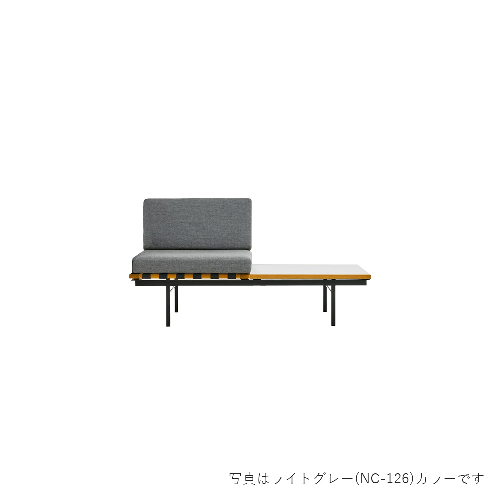 フォームグループ ライトソファ ウィズテーブル 1シーター 天板:ホワイト / METROCS(メトロクス) / 1人掛けソファ / MTR10062DBR_ma.jpg