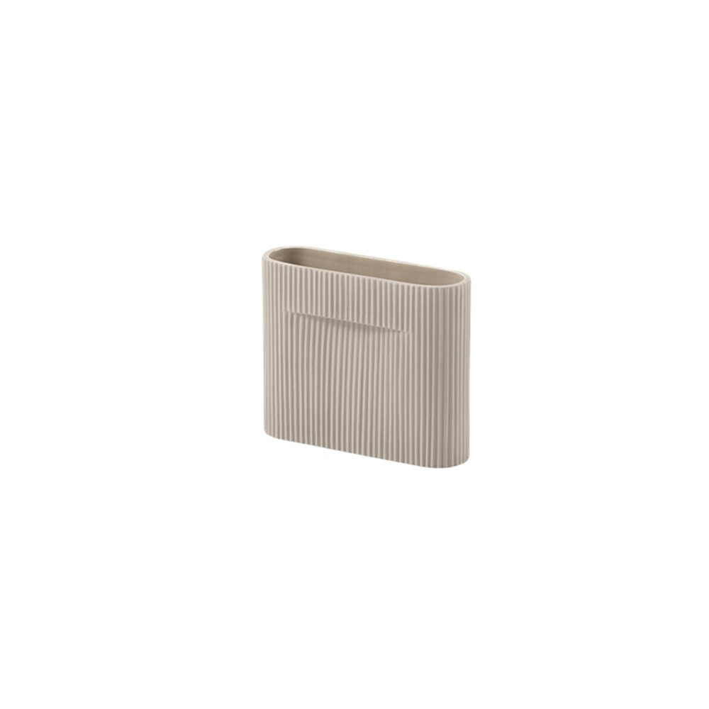 RIDGE VASE H16.5cm / muuto(ムート) / 花器・フラワーベース・花瓶 / MUT10068BEG_ma.jpg