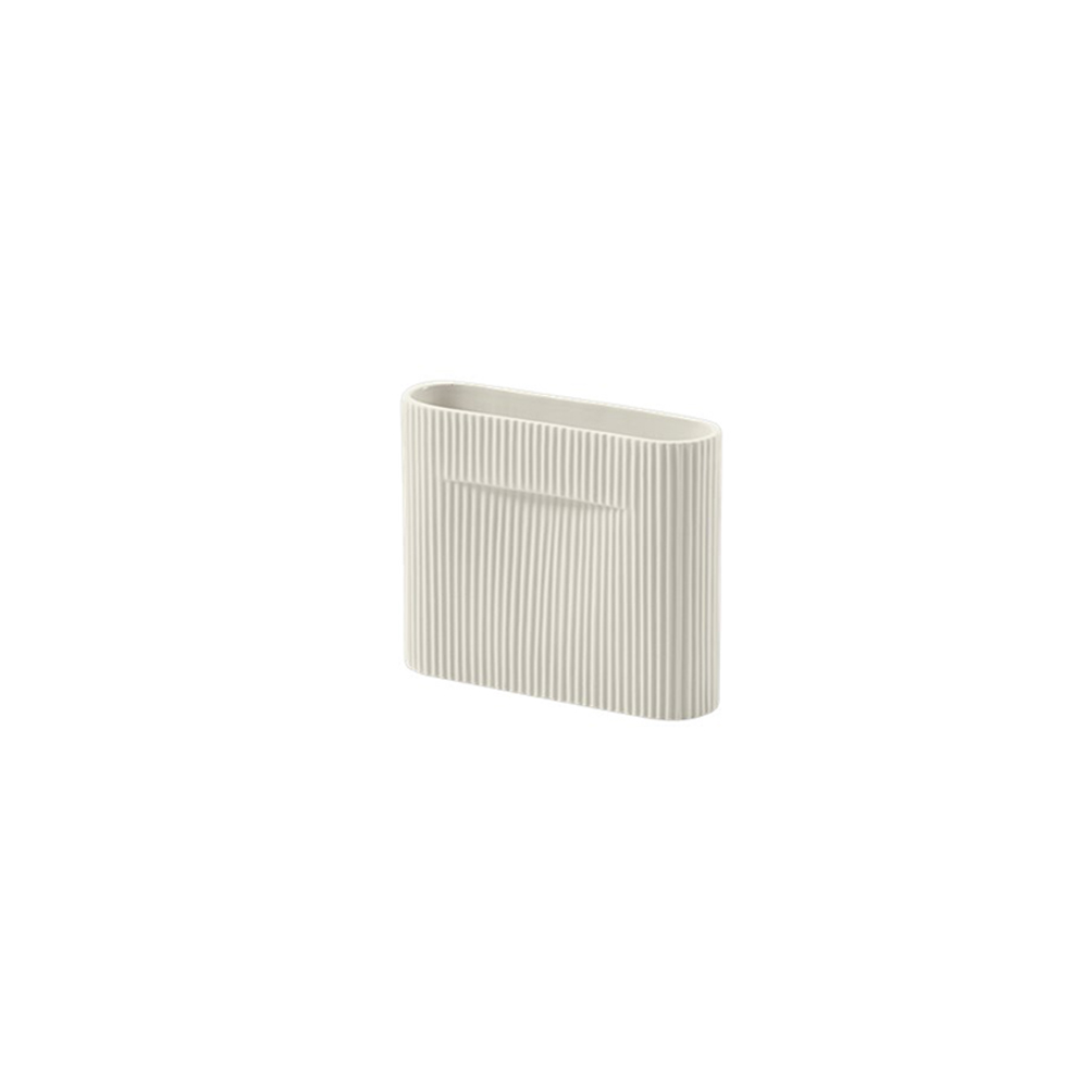 RIDGE VASE H16.5cm / muuto(ムート) / 花器・フラワーベース・花瓶 / MUT10068WHT_ma.jpg