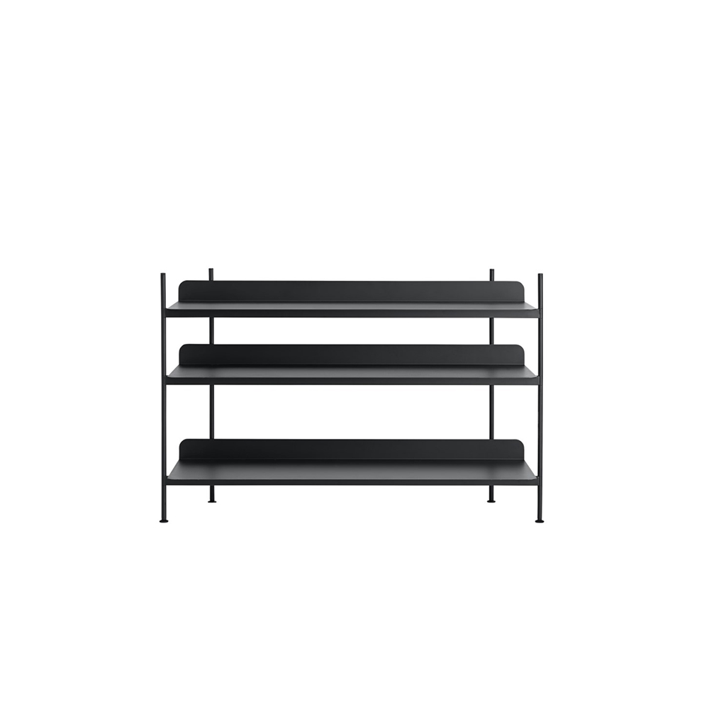 COMPILE SHELVING SYSTEM CONFIGURATION 2 / muuto（ムート） / ラック・ブックシェルフ・マガジンラック・本棚 / MUT10105BLK_ma.jpg