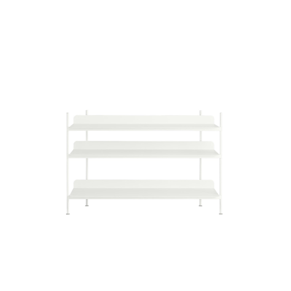 COMPILE SHELVING SYSTEM CONFIGURATION 2 / muuto（ムート） / ラック・ブックシェルフ・マガジンラック・本棚 / MUT10105WHT_ma.jpg
