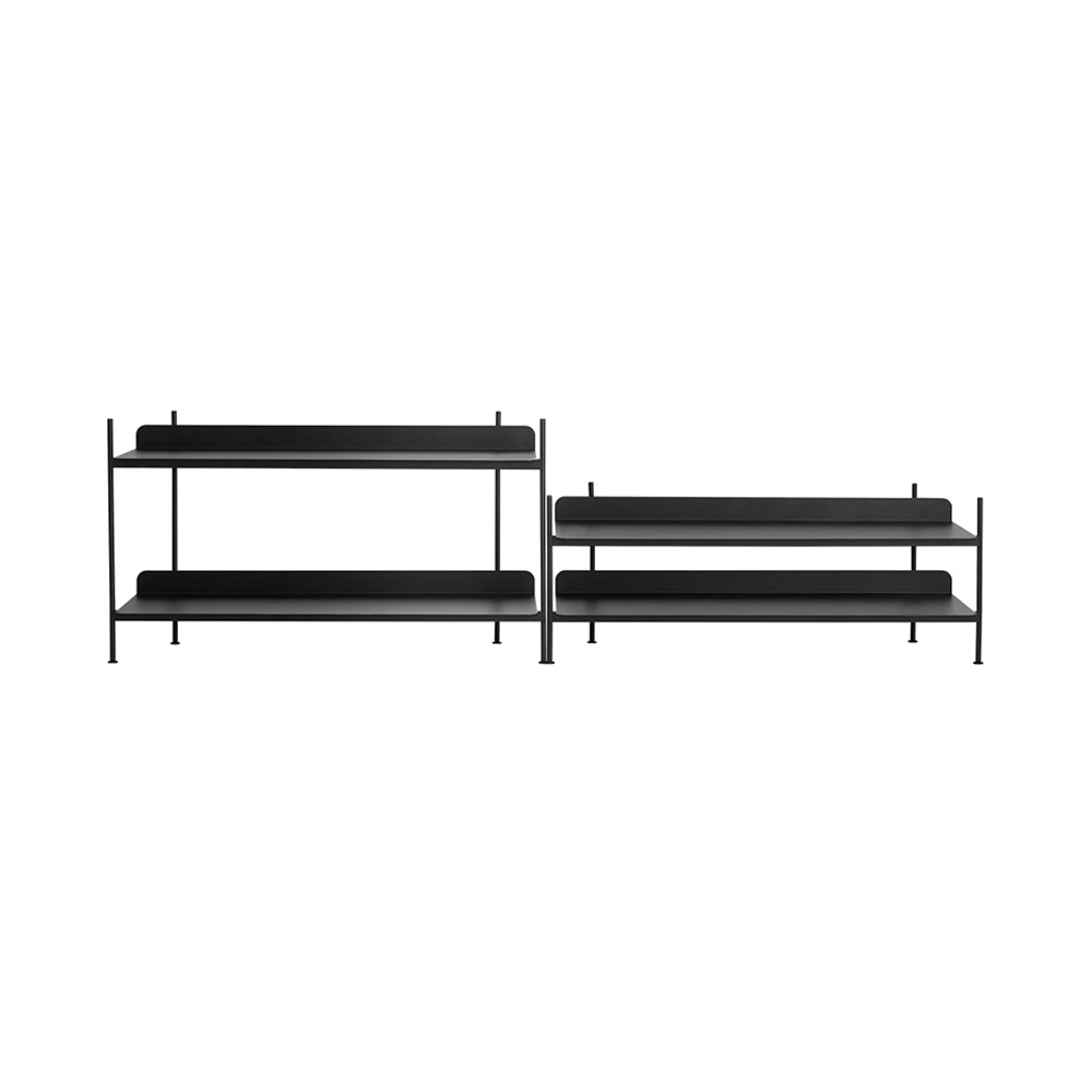 COMPILE SHELVING SYSTEM CONFIGURATION 5 / muuto(ムート) / ラック・ブックシェルフ・マガジンラック・本棚 / MUT10108BLK_ma.jpg