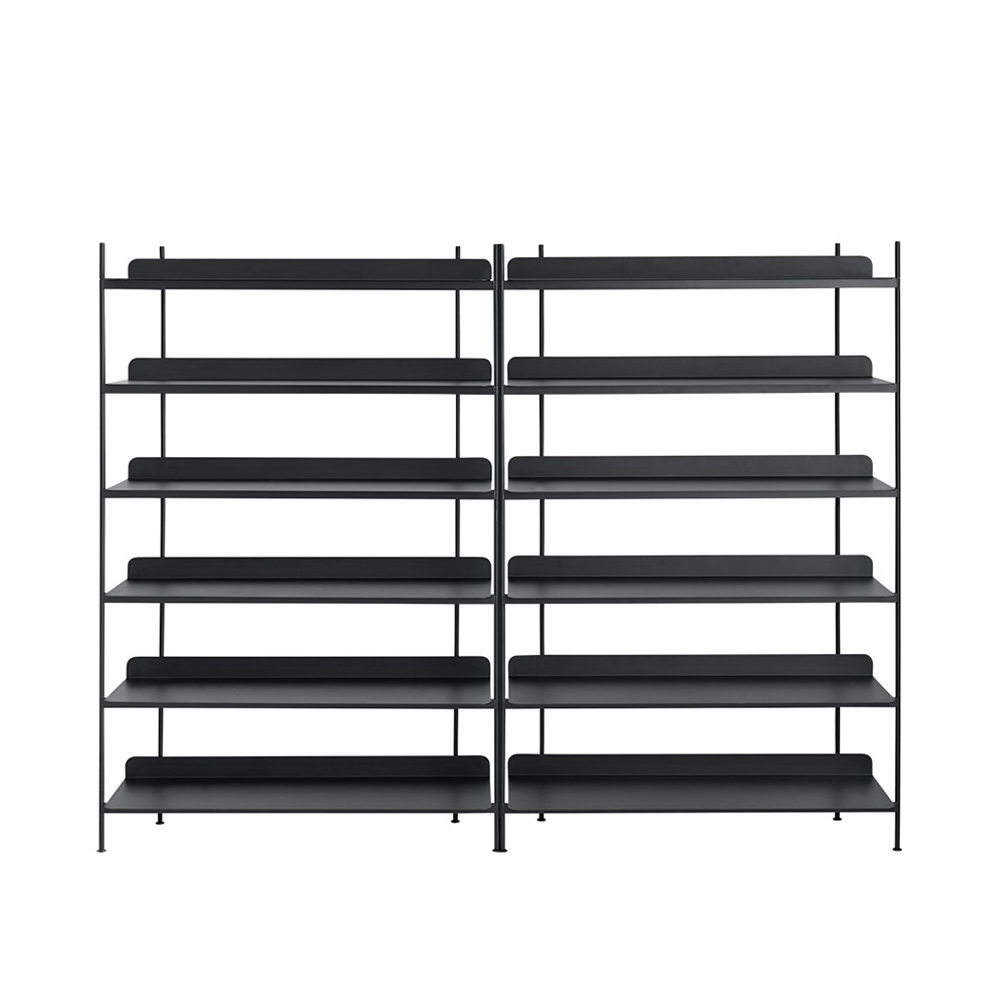 COMPILE SHELVING SYSTEM CONFIGURATION 8 / muuto(ムート) / ラック・ブックシェルフ・マガジンラック・本棚 / MUT10111BLK_ma.jpg