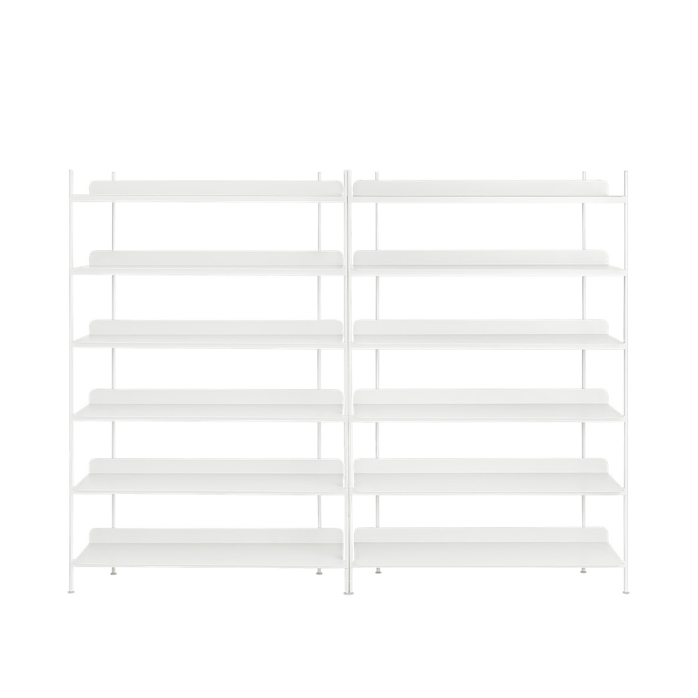COMPILE SHELVING SYSTEM CONFIGURATION 8 / muuto(ムート) / ラック・ブックシェルフ・マガジンラック・本棚 / MUT10111WHT_ma.jpg