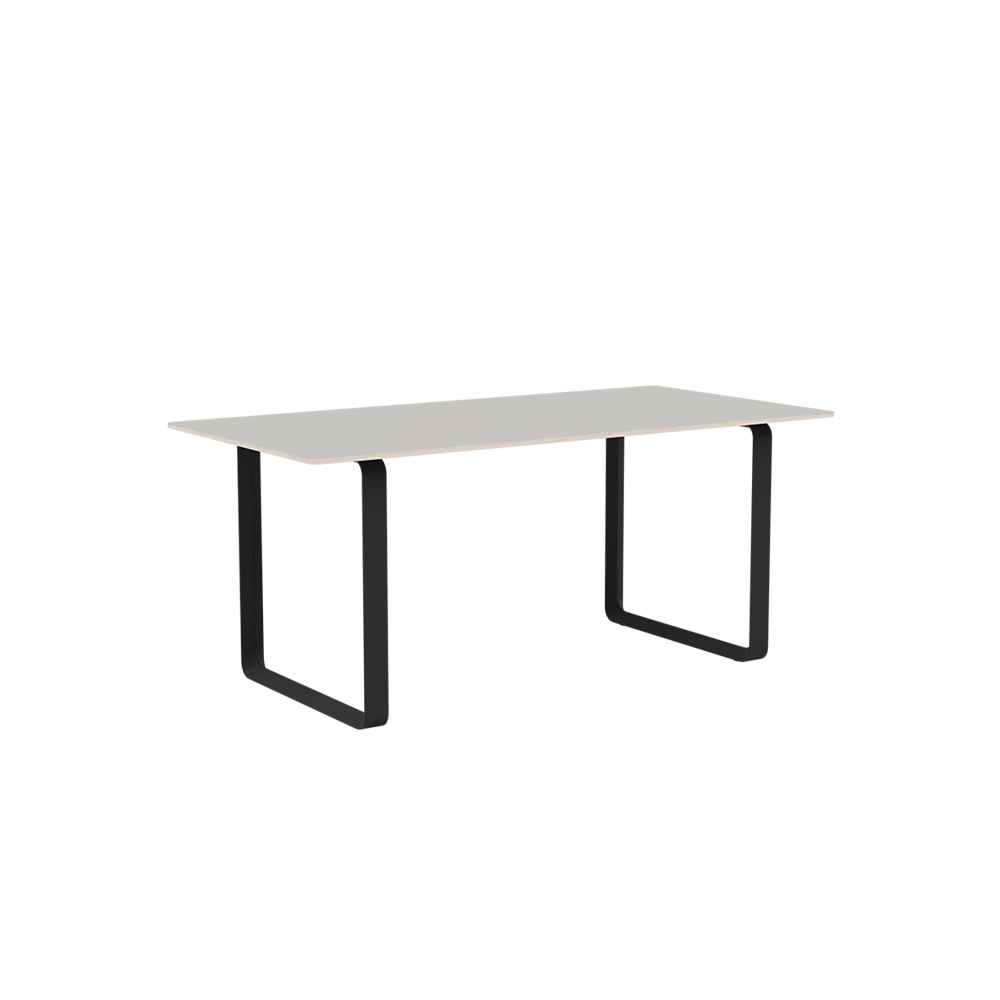 70/70 TABLE 1700×850 Tabletop Grey Linoleum / muuto(ムート) / ダイニングテーブル / MUT10124BLK_ma.jpg