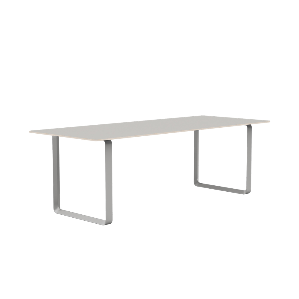 70/70 TABLE 2250×900 Tabletop Grey Linoleum / muuto(ムート) / ダイニングテーブル / MUT10125GRY_ma.jpg