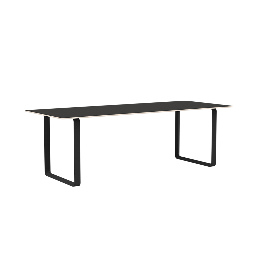 70/70 TABLE 2250×900 Tabletop Black Linoleum / muuto(ムート) / ダイニングテーブル / MUT10127BLK_ma.jpg