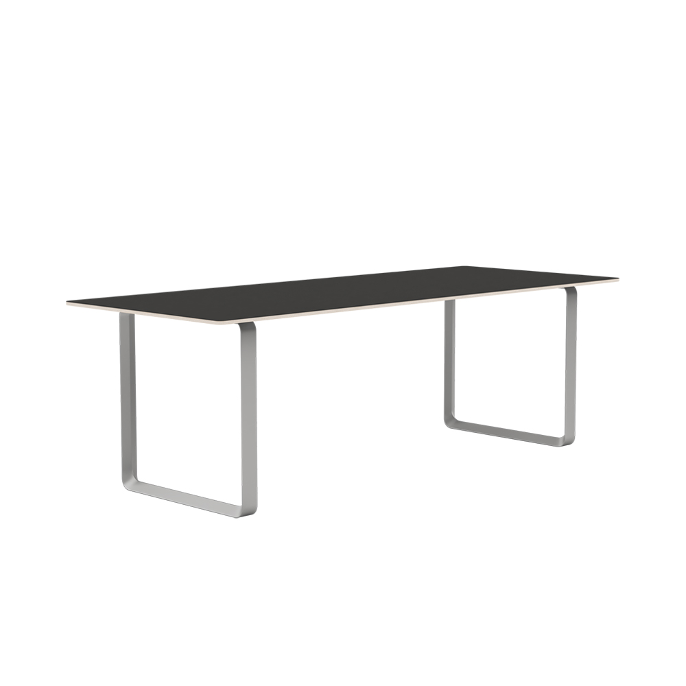 70/70 TABLE 2250×900 Tabletop Black Linoleum / muuto(ムート) / ダイニングテーブル / MUT10127GRY_ma.jpg