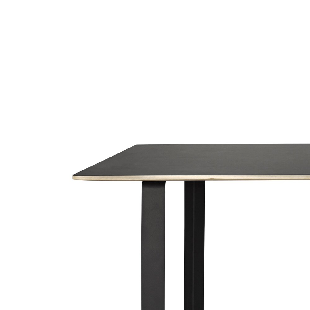 70/70 TABLE 2250×900 Tabletop Black Linoleum / muuto（ムート） / ダイニングテーブル / MUT10127_dt_02.jpg