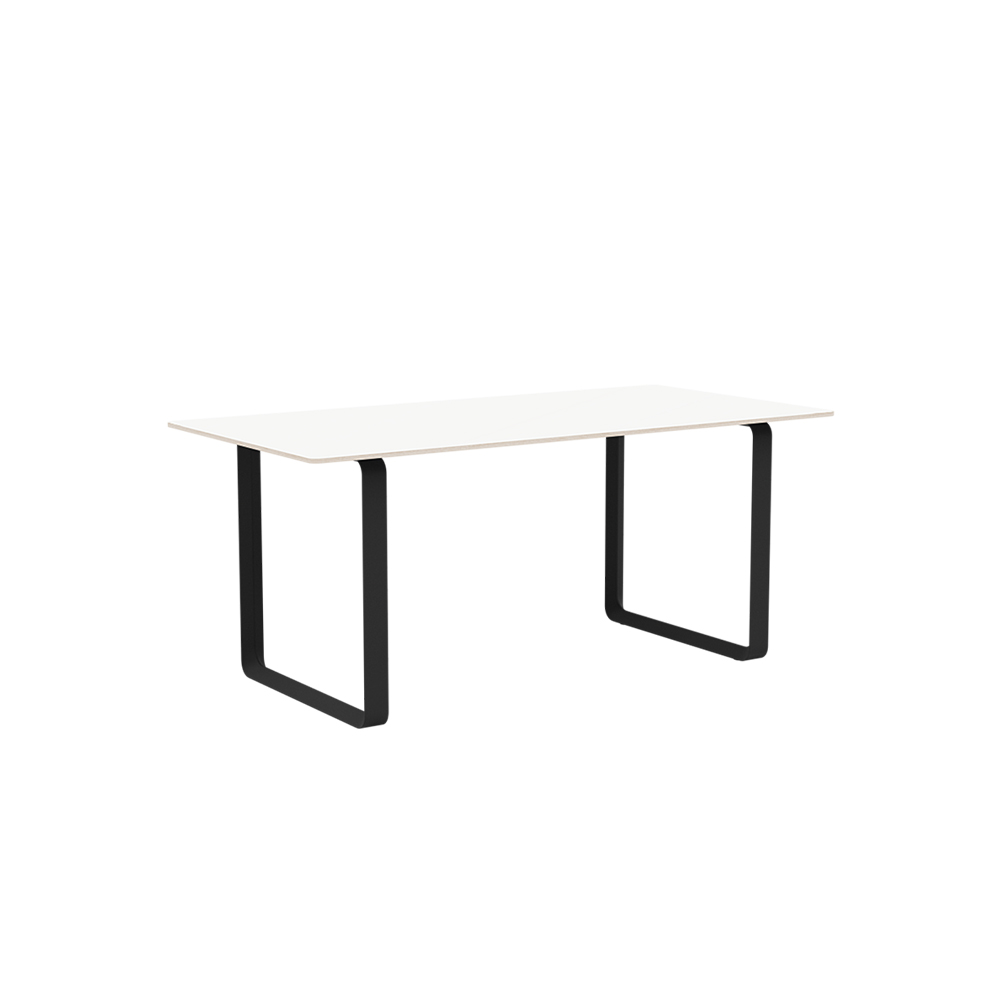 70/70 TABLE 1700×850 Tabletop White Laminate / muuto(ムート) / ダイニングテーブル / MUT10128BLK_ma.jpg