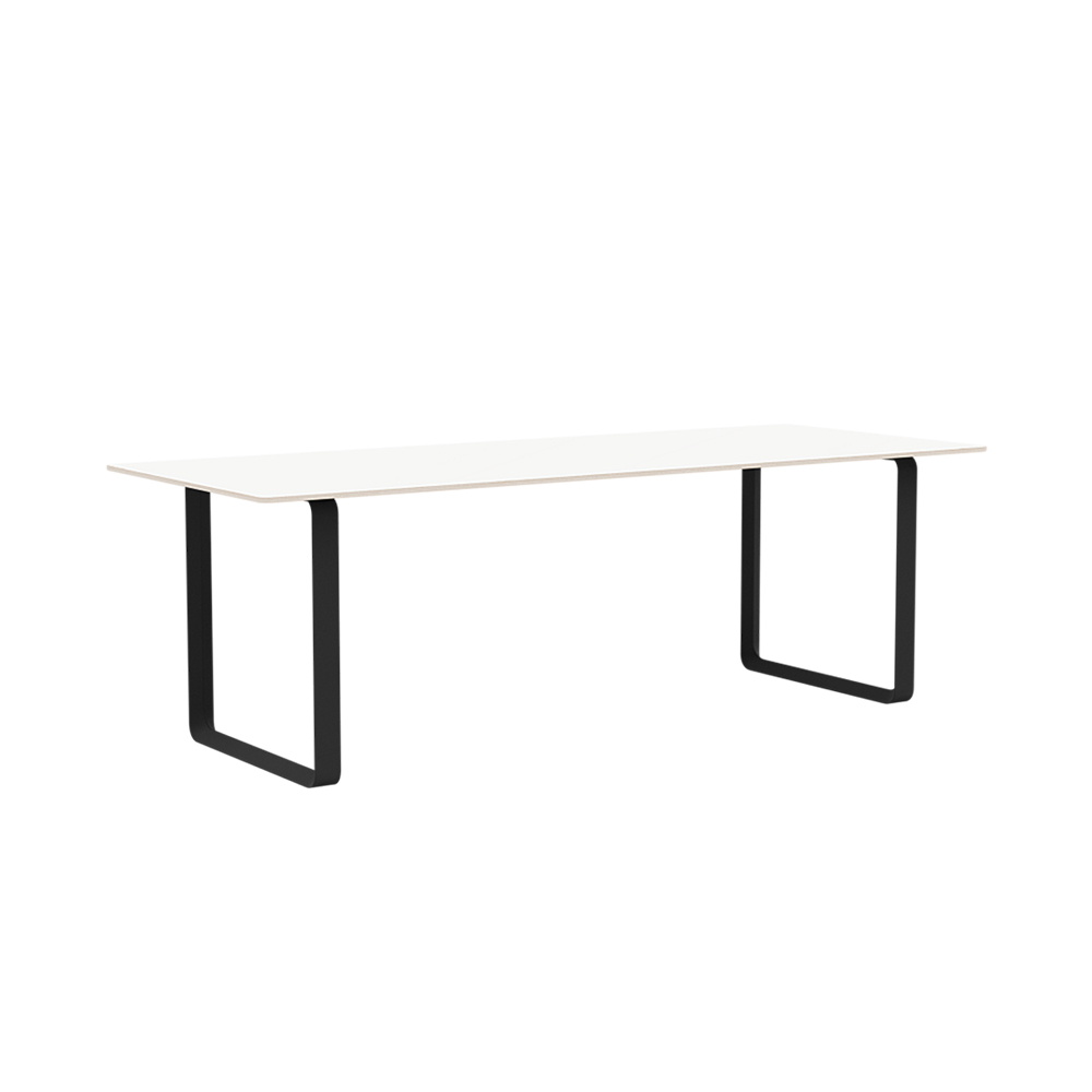 70/70 TABLE 2250×900 Tabletop White Laminate / muuto(ムート) / ダイニングテーブル / MUT10129BLK_ma.jpg
