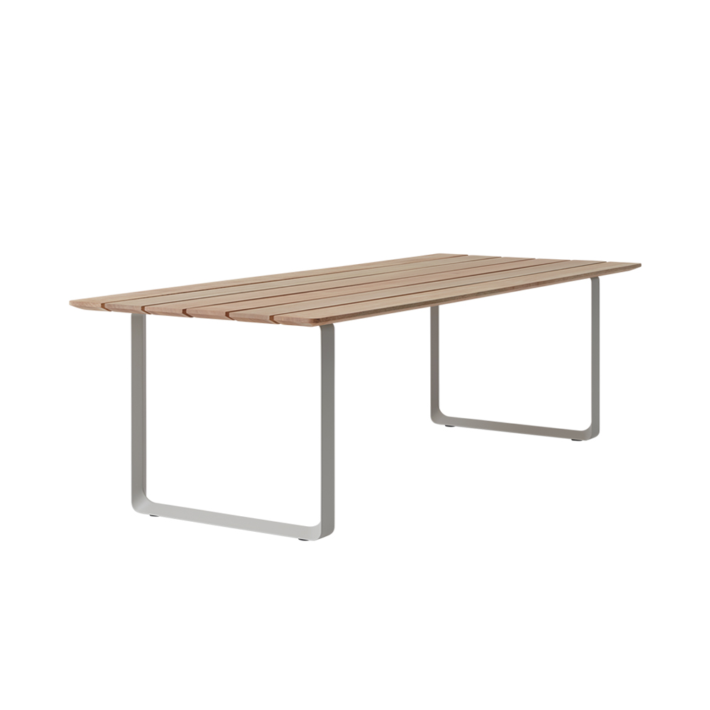 70/70 OUTDOOR TABLE 2250×900 Tabletop Sapele Mahogany / muuto(ムート) / ガーデンテーブル・アウトドアテーブル / MUT10136GRY_ma.jpg