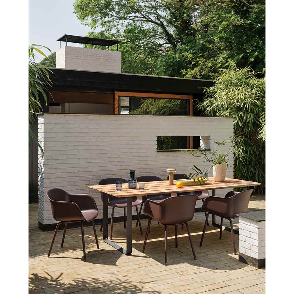 70/70 OUTDOOR TABLE 2250×900 Tabletop Sapele Mahogany / muuto（ムート） / ガーデンテーブル・アウトドアテーブル / MUT10136_dt_03.jpg