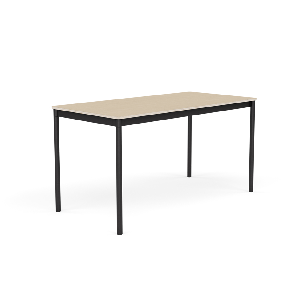 BASE TABLE 1400×800 Oak Veneer/Plywood / muuto(ムート) / ダイニングテーブル / MUT10139BLK_ma.jpg