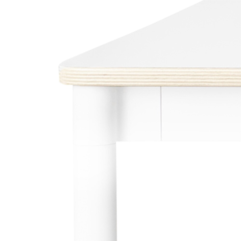 BASE TABLE 1900×850 White Laminate/Plywood / muuto（ムート） / ダイニングテーブル / MUT10140_dt_01.jpg