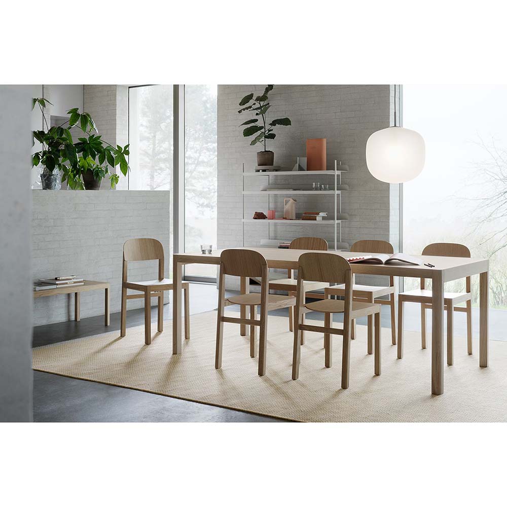 WORKSHOP TABLE Veneer 1400×920 / muuto（ムート） / ダイニングテーブル / MUT10195_dt_04.jpg
