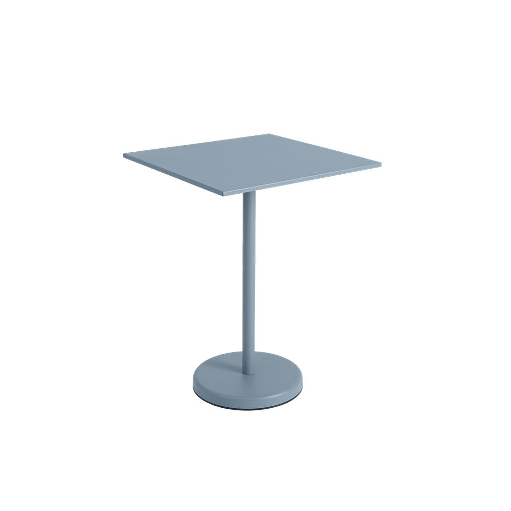 LINEAR STEEL CAFE TABLE 700×700 H950 / muuto(ムート) / ガーデンテーブル・アウトドアテーブル / MUT10200BLU_ma.jpg