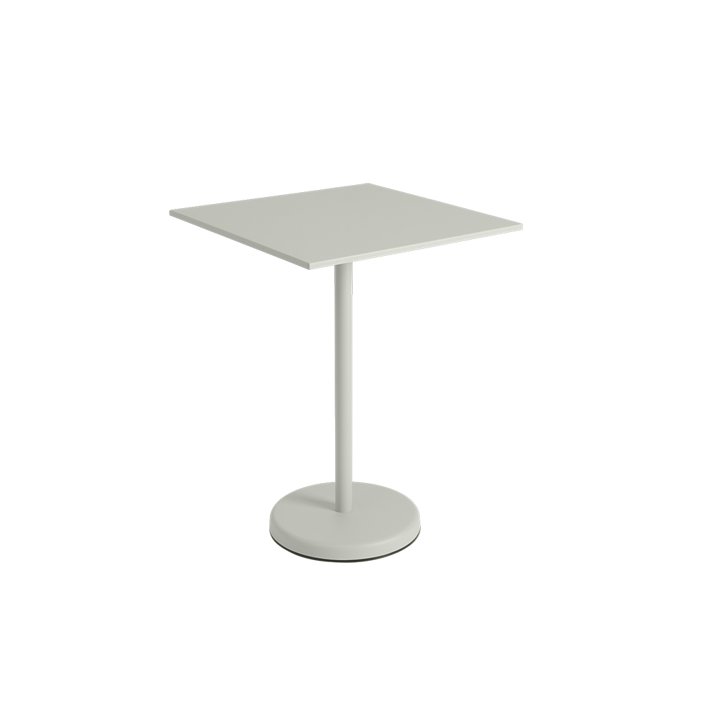 LINEAR STEEL CAFE TABLE 700×700 H950 / muuto(ムート) / ガーデンテーブル・アウトドアテーブル / MUT10200GRY_ma.jpg