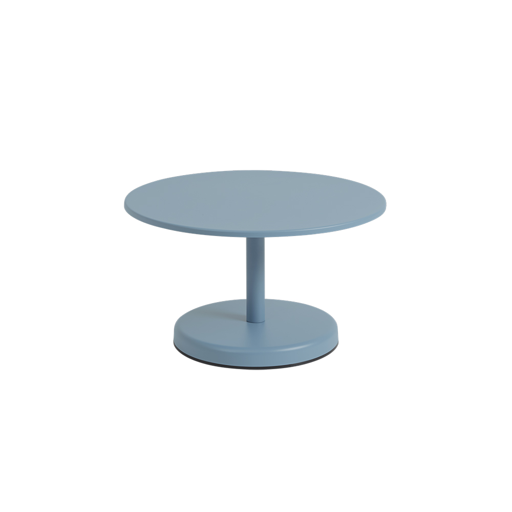 LINEAR STEEL COFFEE TABLE φ700 H400 / muuto(ムート) / ガーデンテーブル・アウトドアテーブル / MUT10203BLU_ma.jpg