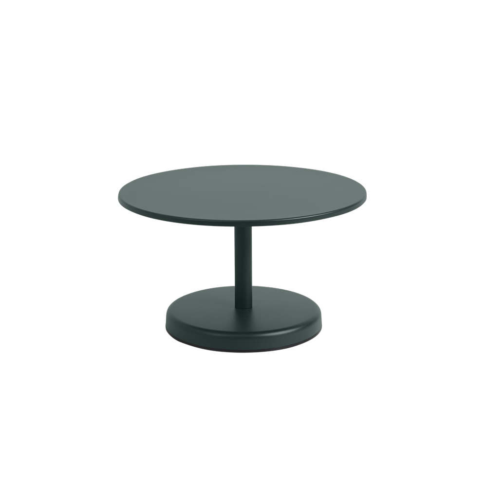 LINEAR STEEL COFFEE TABLE φ700 H400 / muuto(ムート) / ガーデンテーブル・アウトドアテーブル / MUT10203GRN_ma.jpg