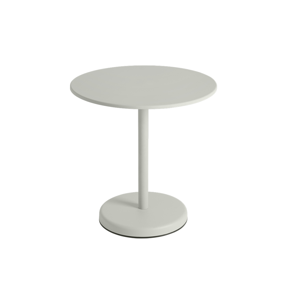 LINEAR STEEL COFFEE TABLE φ700 H730 / muuto(ムート) / ガーデンテーブル・アウトドアテーブル / MUT10204GRY_ma.jpg