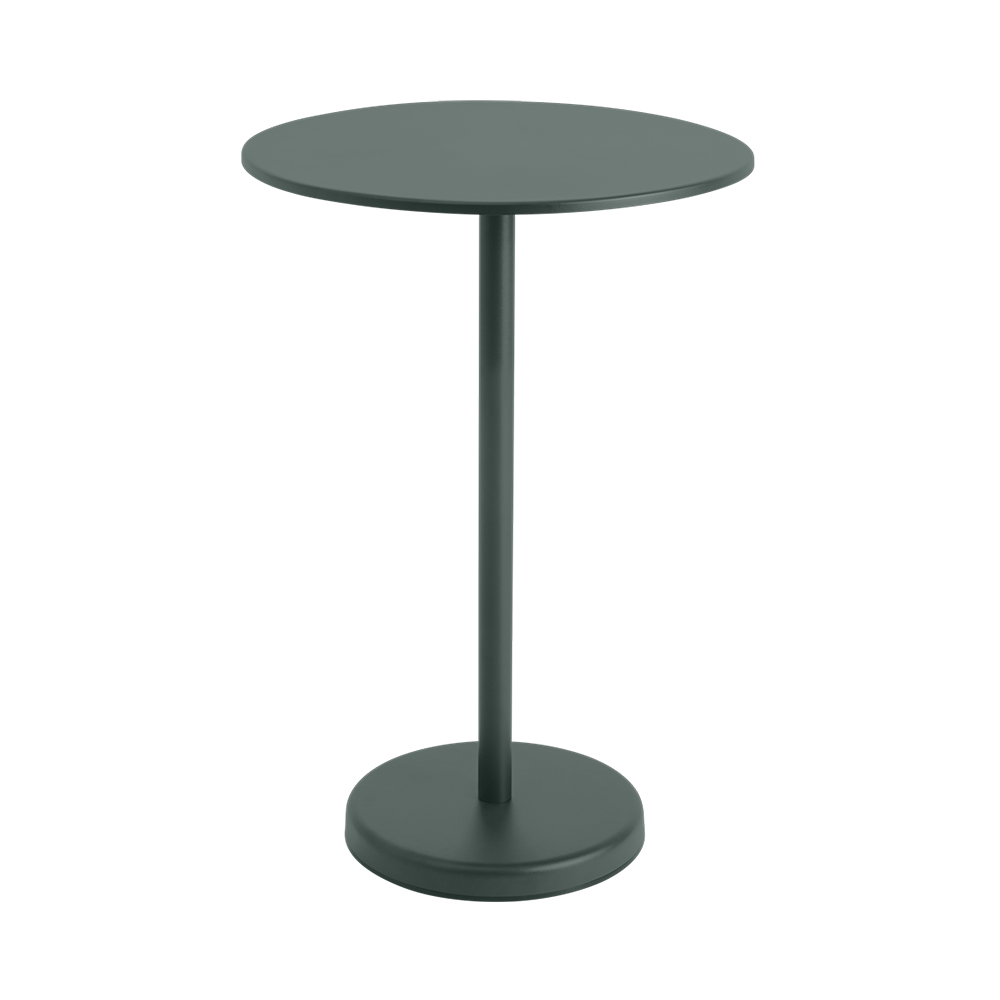 LINEAR STEEL COFFEE TABLE φ700 H1050 / muuto(ムート) / ガーデンテーブル・アウトドアテーブル / MUT10206GRN_ma.jpg