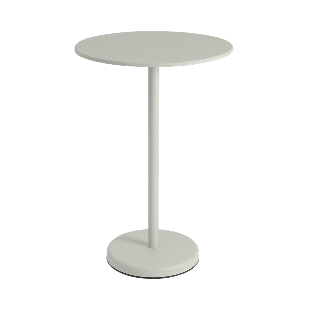 LINEAR STEEL COFFEE TABLE φ700 H1050 / muuto(ムート) / ガーデンテーブル・アウトドアテーブル / MUT10206GRY_ma.jpg