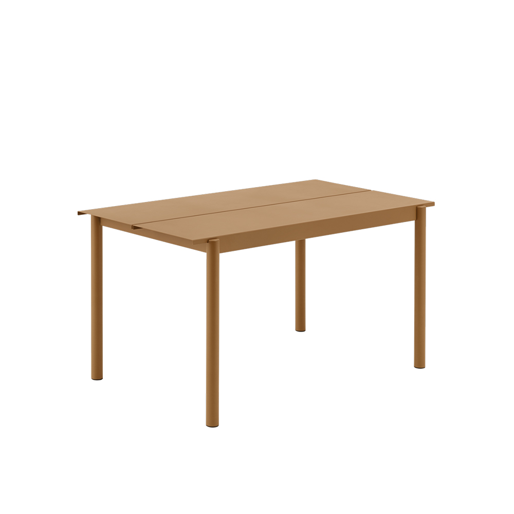 LINEAR STEEL TABLE 1400×750 / muuto(ムート) / ガーデンテーブル・アウトドアテーブル / MUT10207ORN_ma.jpg