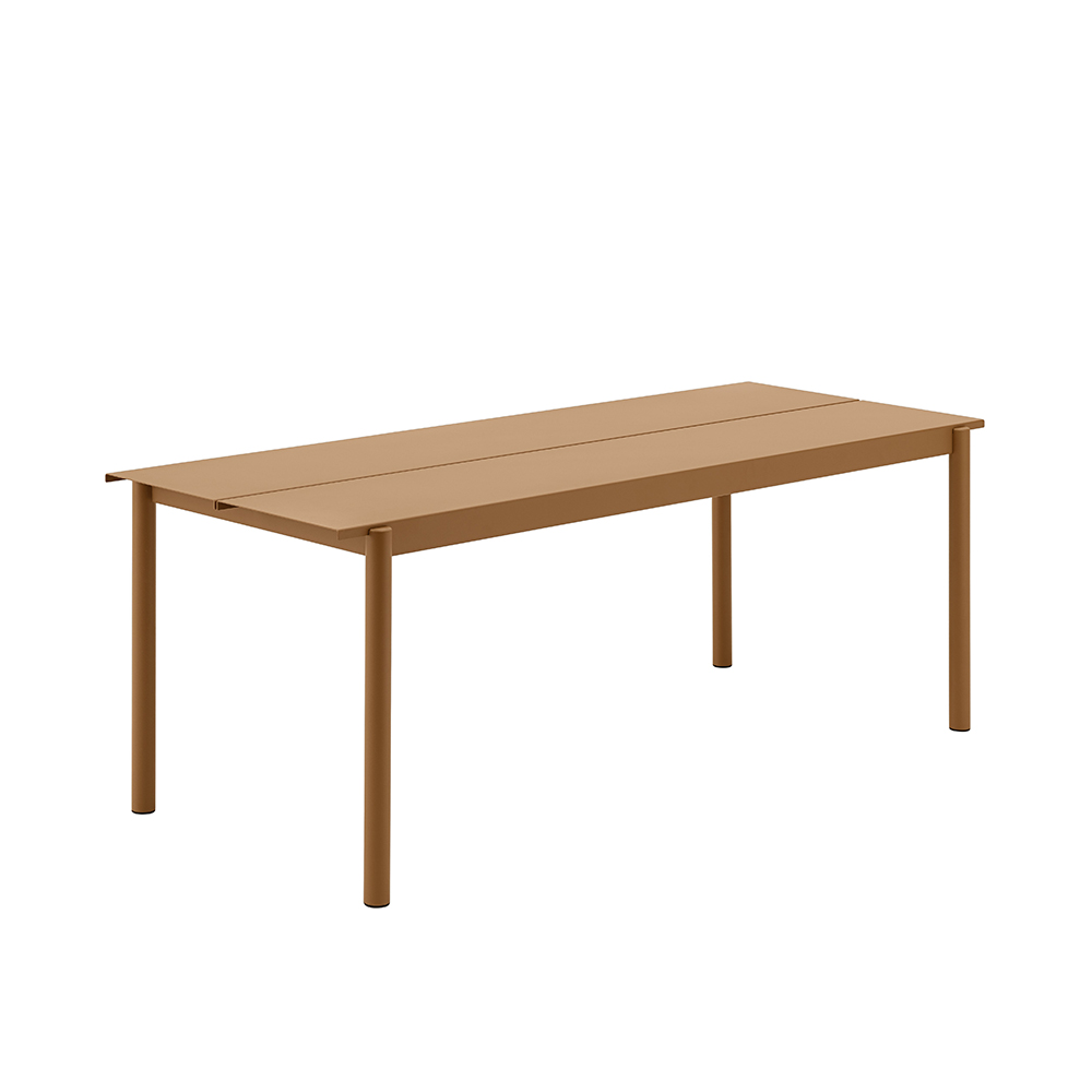 LINEAR STEEL TABLE 2000×750 / muuto（ムート） / ガーデンテーブル・アウトドアテーブル / MUT10208ORN_ma.jpg
