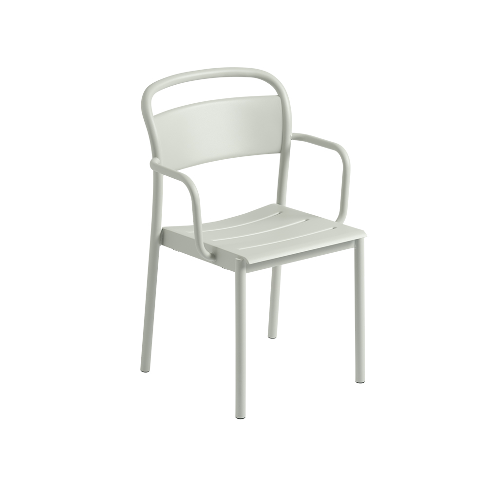 LINEAR STEEL ARMCHAIR / muuto(ムート) / ガーデンチェア・アウトドアチェア / MUT10218GRY_ma.jpg