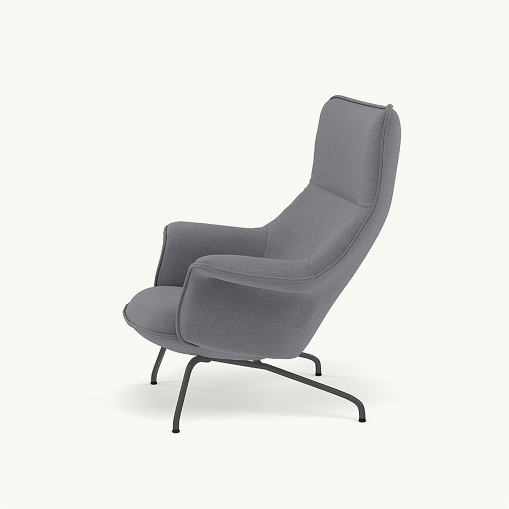 DOZE LOUNGE CHAIR HIGH BACK/TUBE BASE Anthracite Black / muuto（ムート） / ラウンジチェア / MUT10228_dt_02.jpg