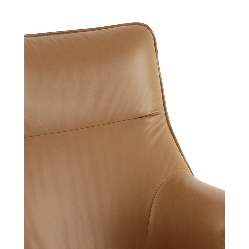 DOZE LOUNGE CHAIR HIGH BACK/TUBE BASE Anthracite Black / muuto（ムート） / ラウンジチェア / MUT10230_dt_01.jpg
