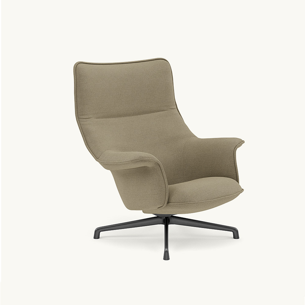 DOZE LOUNGE CHAIR HIGH BACK/SWIVEL BASE Anthracite Black / muuto(ムート) / ラウンジチェア / MUT10234LBR_ma.jpg