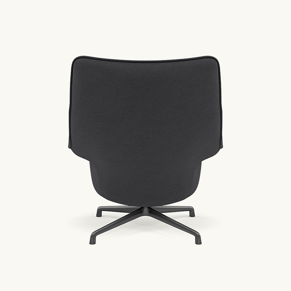 DOZE LOUNGE CHAIR HIGH BACK/SWIVEL BASE Anthracite Black / muuto（ムート） / ラウンジチェア / MUT10234_dt_01.jpg