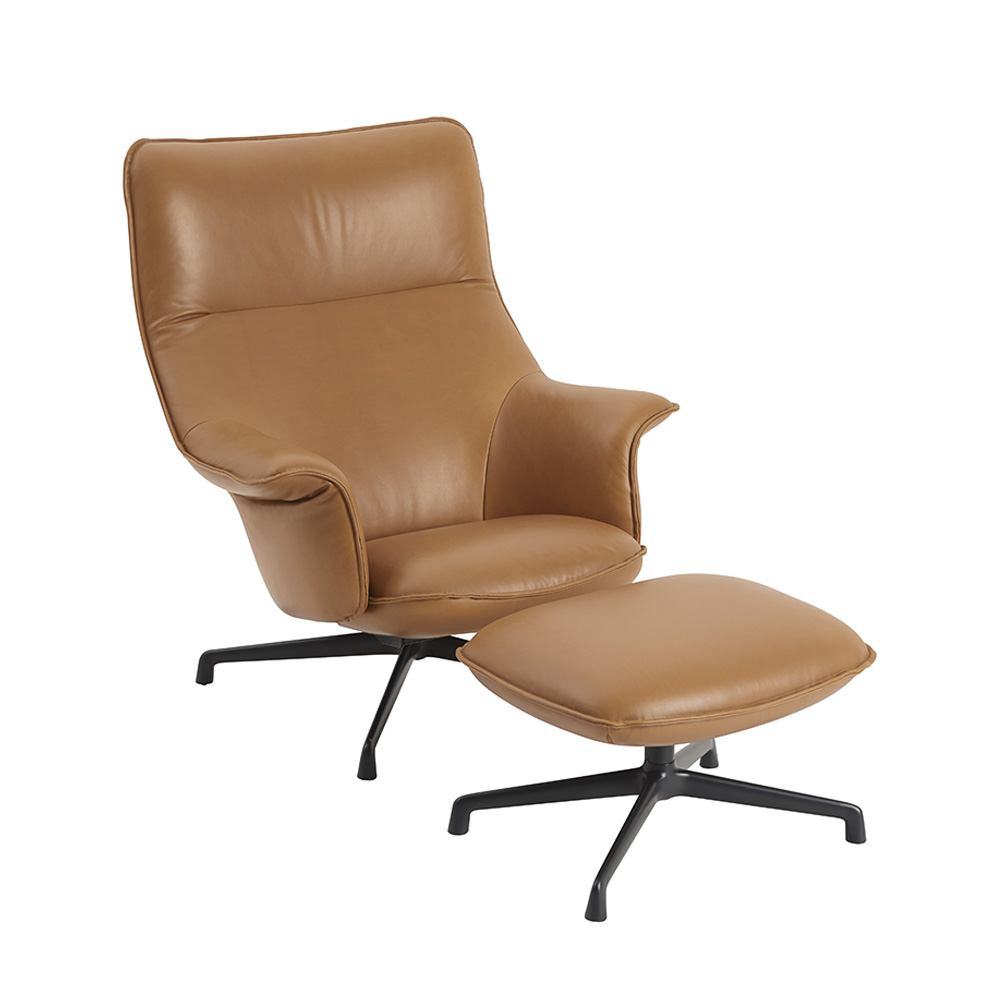 DOZE LOUNGE CHAIR HIGH BACK/SWIVEL BASE Anthracite Black / muuto（ムート） / ラウンジチェア / MUT10235_dt_03.jpg