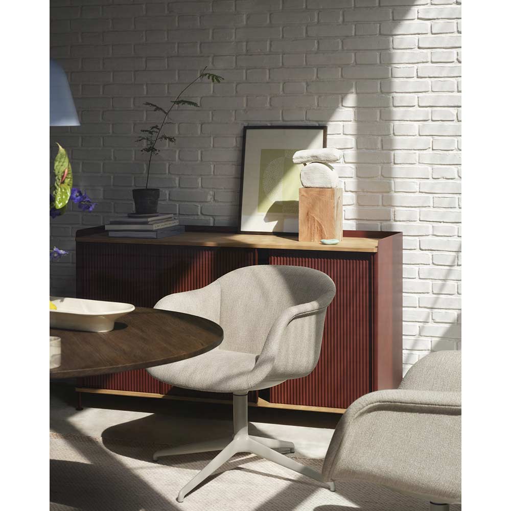 FIBER SOFT ARMCHAIR SWIVEL BASE Grey / muuto（ムート） / ダイニングチェア / MUT10238_dt_08.jpg