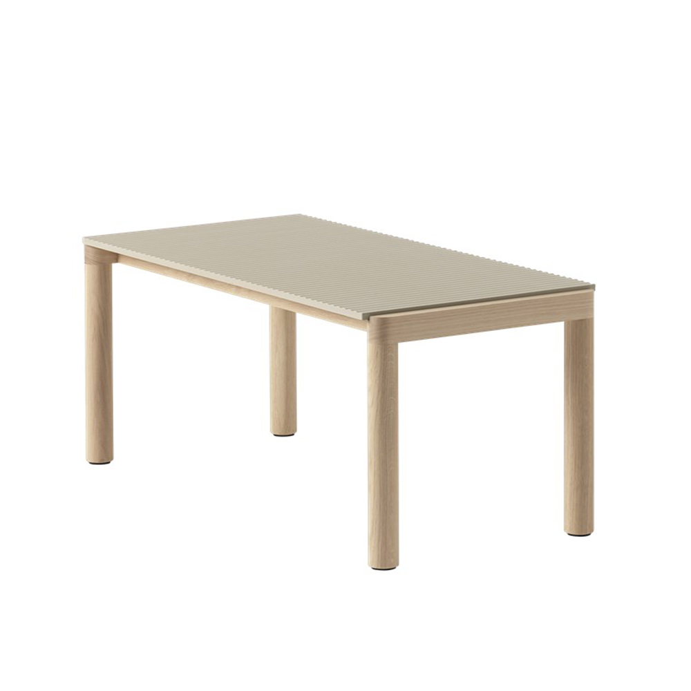 COUPLE COFFEE TABLE 1Wavy W400 Oak / muuto(ムート) / リビングテーブル・ローテーブル・座卓 / MUT10261BEG_ma.jpg