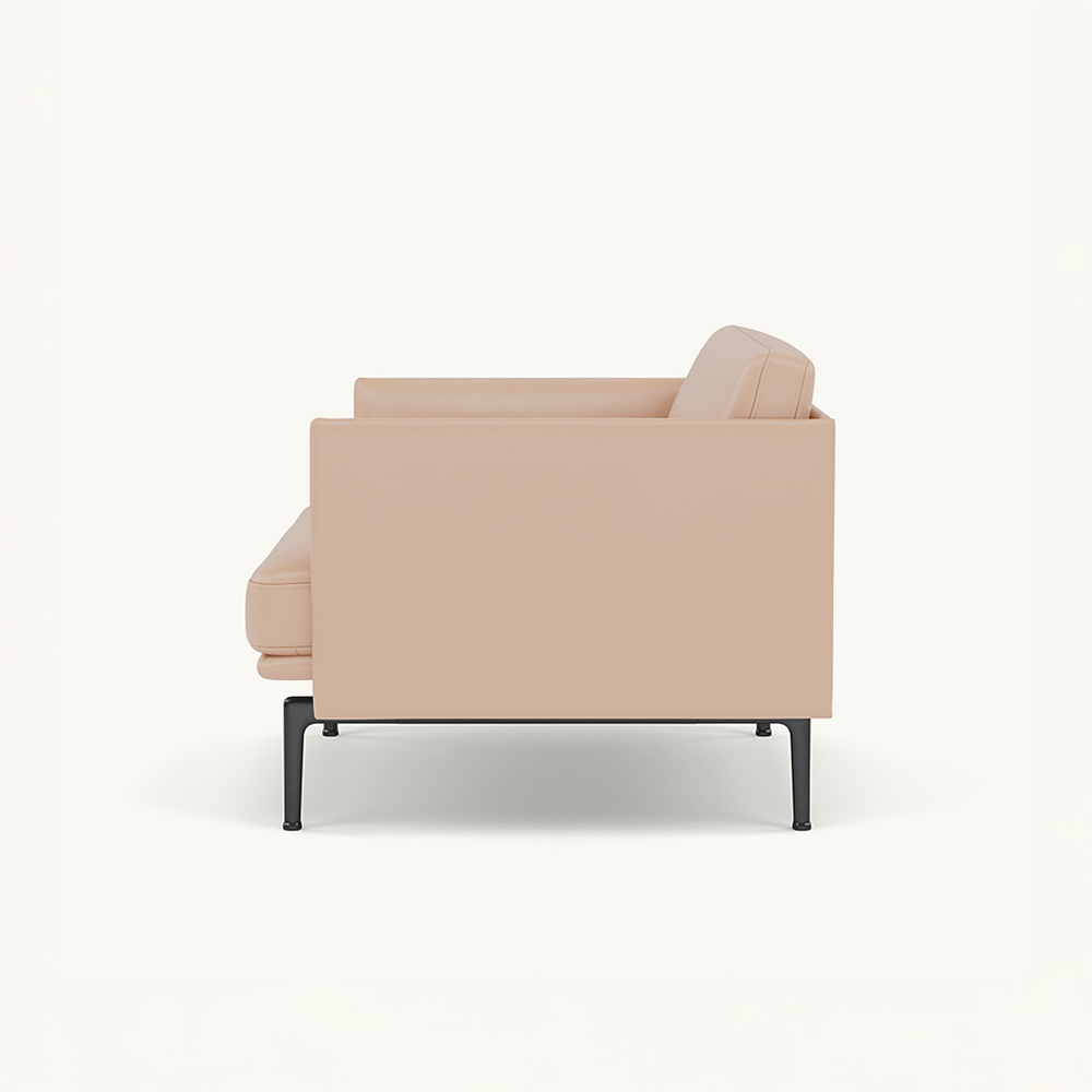 OUTLINE CHAIR BLACK BASE / muuto（ムート） / 1人掛けソファ / MUT10267_dt_01.jpg