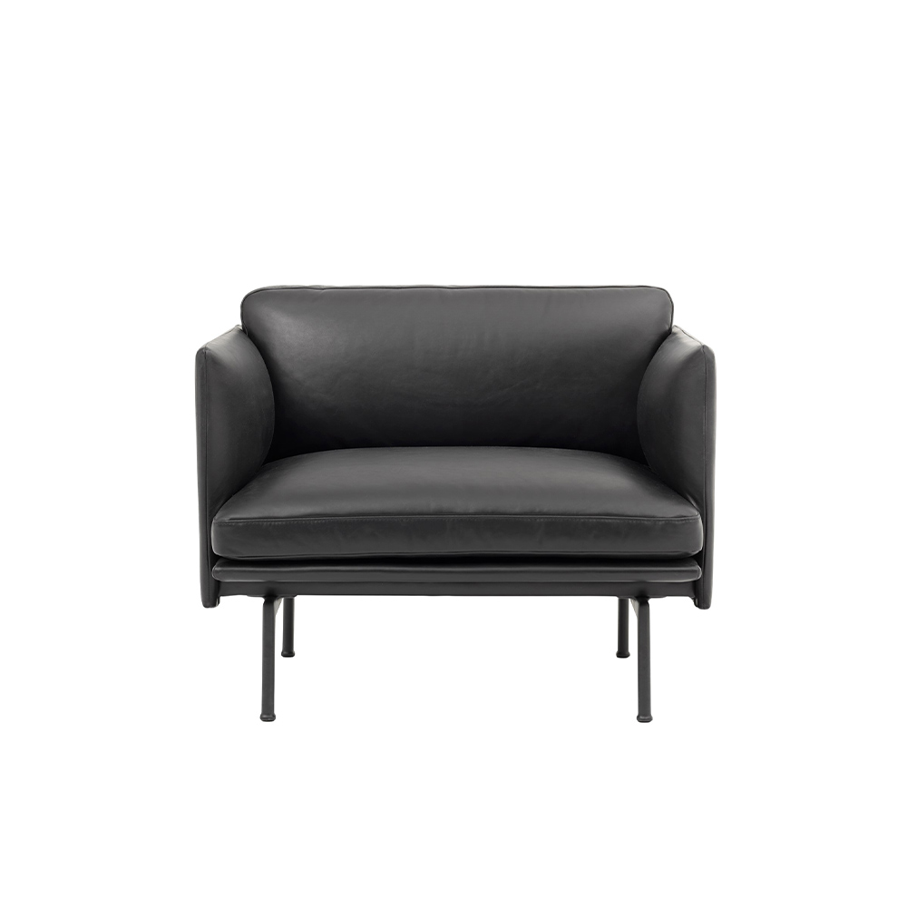 OUTLINE CHAIR BLACK BASE / muuto（ムート） / 1人掛けソファ / MUT10267_dt_07.jpg