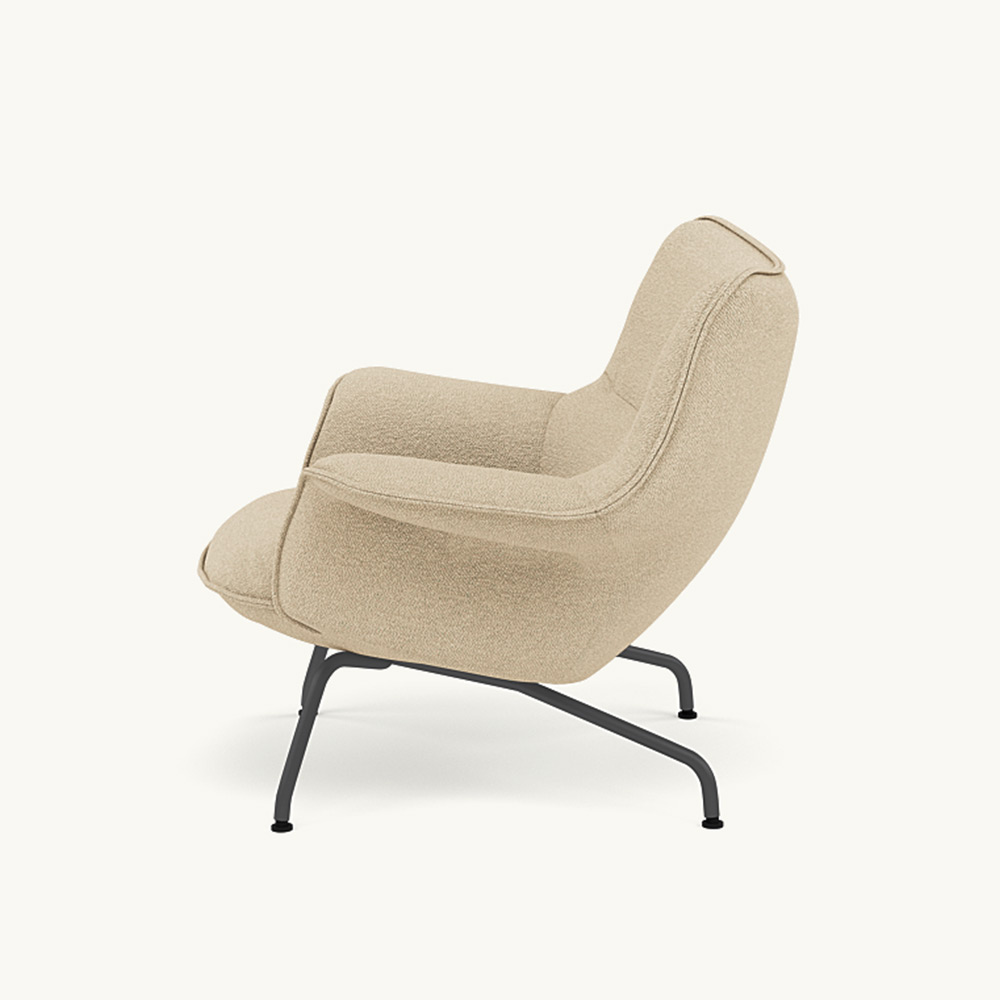 DOZE LOUNGE CHAIR LOW BACK/TUBE BASE Anthracite Black / muuto（ムート） / ラウンジチェア / MUT10284_dt_02.jpg