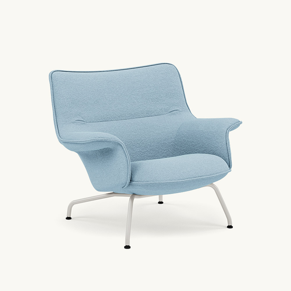 DOZE LOUNGE CHAIR LOW BACK/TUBE BASE Grey / muuto（ムート） / ラウンジチェア / MUT10285BLU_ma.jpg