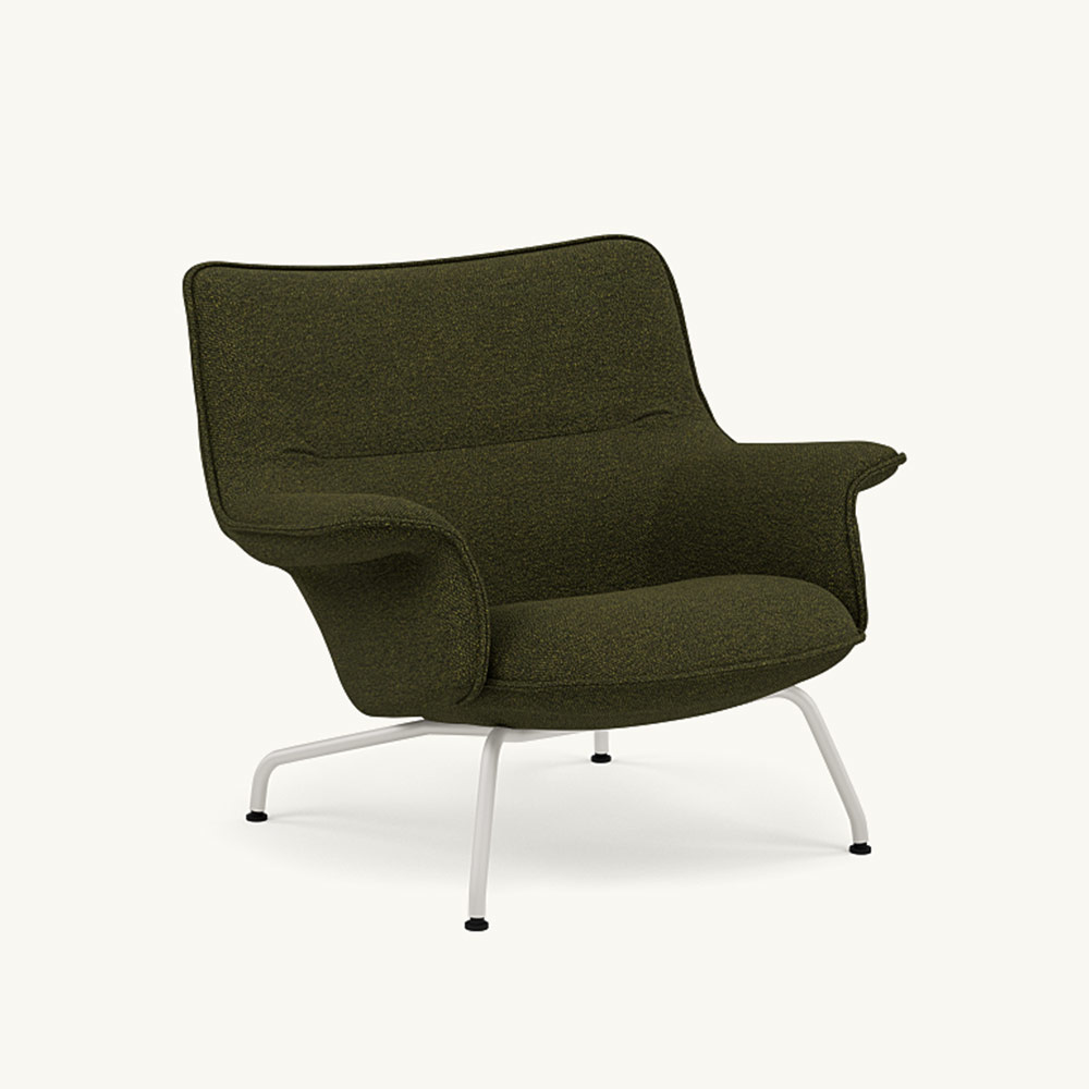 DOZE LOUNGE CHAIR LOW BACK/TUBE BASE Grey / muuto（ムート） / ラウンジチェア / MUT10285DBR_ma.jpg
