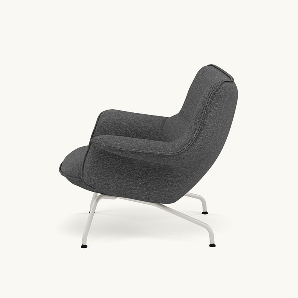DOZE LOUNGE CHAIR LOW BACK/TUBE BASE Grey / muuto（ムート） / ラウンジチェア / MUT10285_dt_02.jpg