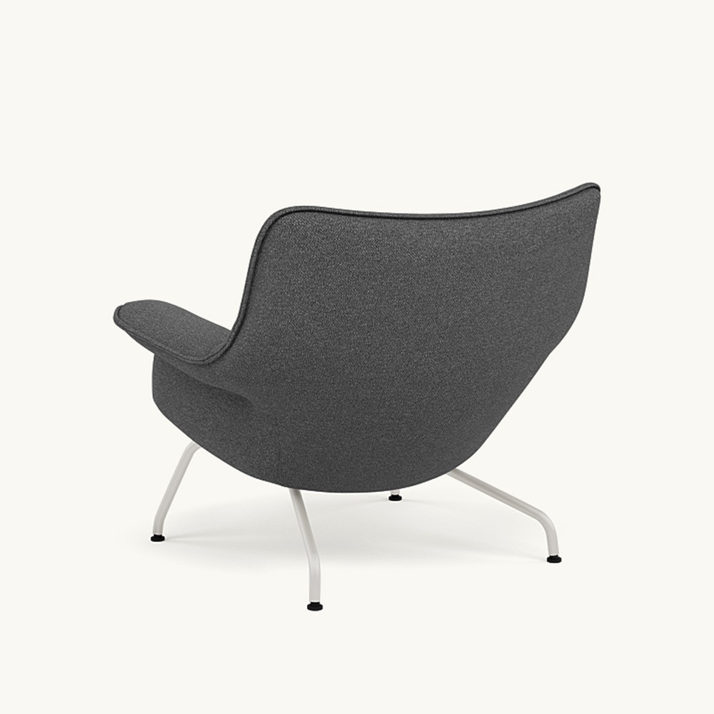 DOZE LOUNGE CHAIR LOW BACK/TUBE BASE Grey / muuto（ムート） / ラウンジチェア / MUT10285_dt_03.jpg