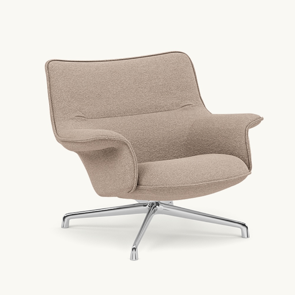 DOZE LOUNGE CHAIR LOW BACK SWIVEL Polished Aluminum BASE / muuto（ムート） / ラウンジチェア / MUT10297LBR_ma.jpg