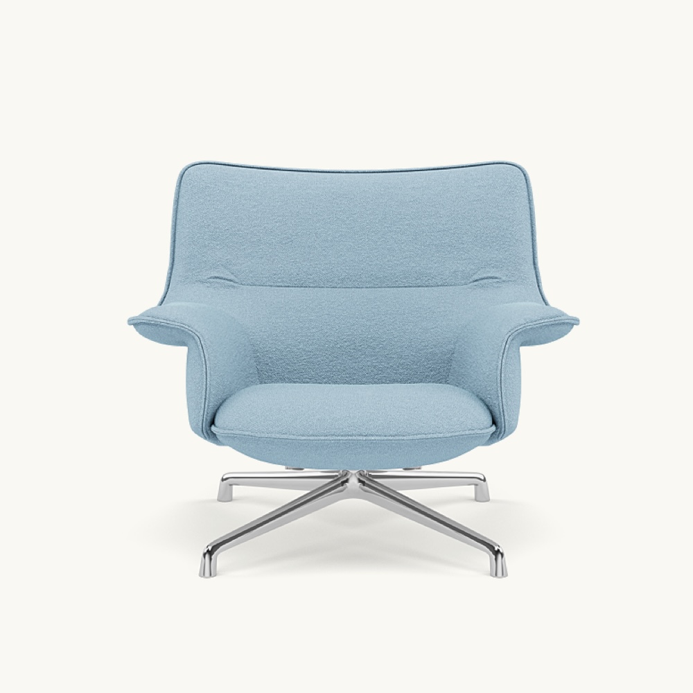 DOZE LOUNGE CHAIR LOW BACK SWIVEL Polished Aluminum BASE / muuto（ムート） / ラウンジチェア / MUT10297_dt_01.jpg