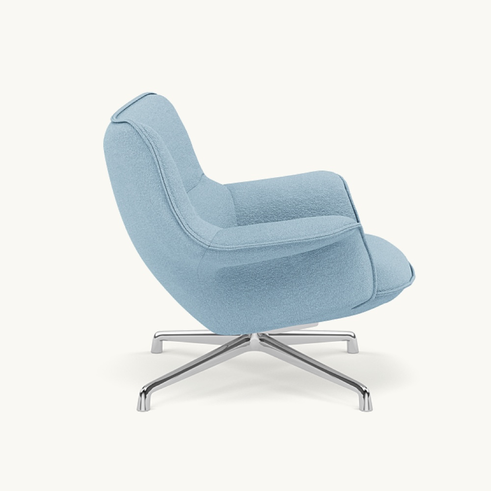 DOZE LOUNGE CHAIR LOW BACK SWIVEL Polished Aluminum BASE / muuto（ムート） / ラウンジチェア / MUT10297_dt_03.jpg
