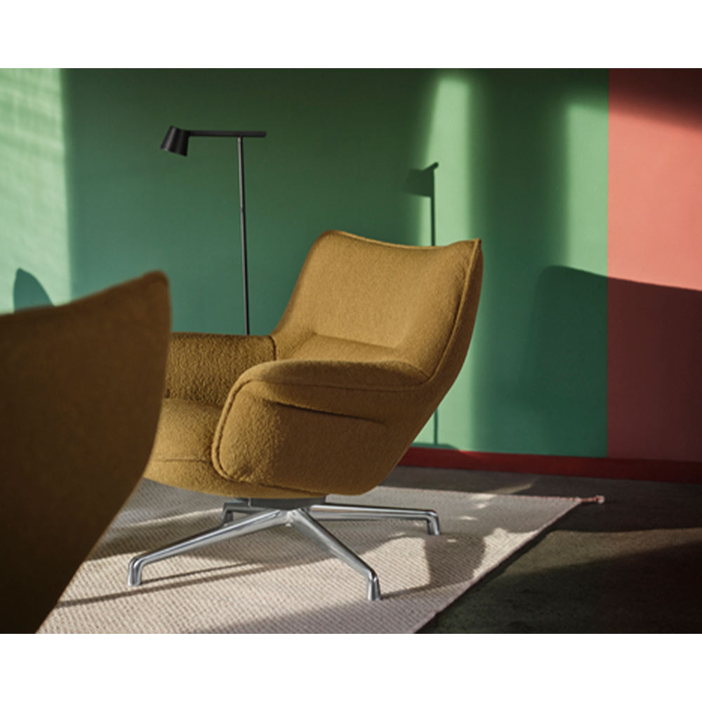 DOZE LOUNGE CHAIR LOW BACK SWIVEL Polished Aluminum BASE / muuto（ムート） / ラウンジチェア / MUT10297_dt_06.jpg