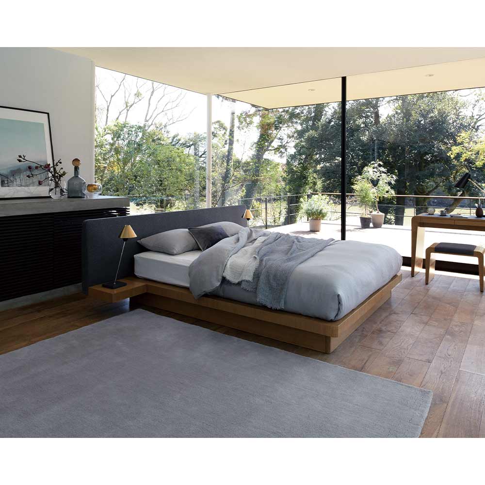 IDIOM イディオム (左側NT付) ミディアム queen / NIHON BED（ニホンベッド） / クイーンベッドフレーム / NHB10118_dt_02.jpg