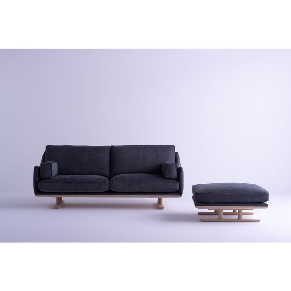 日進木工 CHORUS W2200ソファ CHC-1855-W ウォールナット オイル / 日進木工（ニッシンモッコウ） / 3人掛けソファ / NIS10102_dt_05.jpg